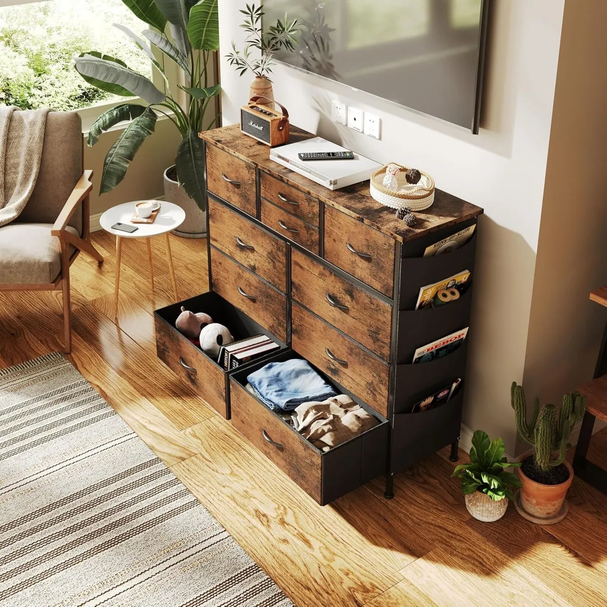 Chest of Drawers 100cm Wide Dresser for Bedroom - Image 4