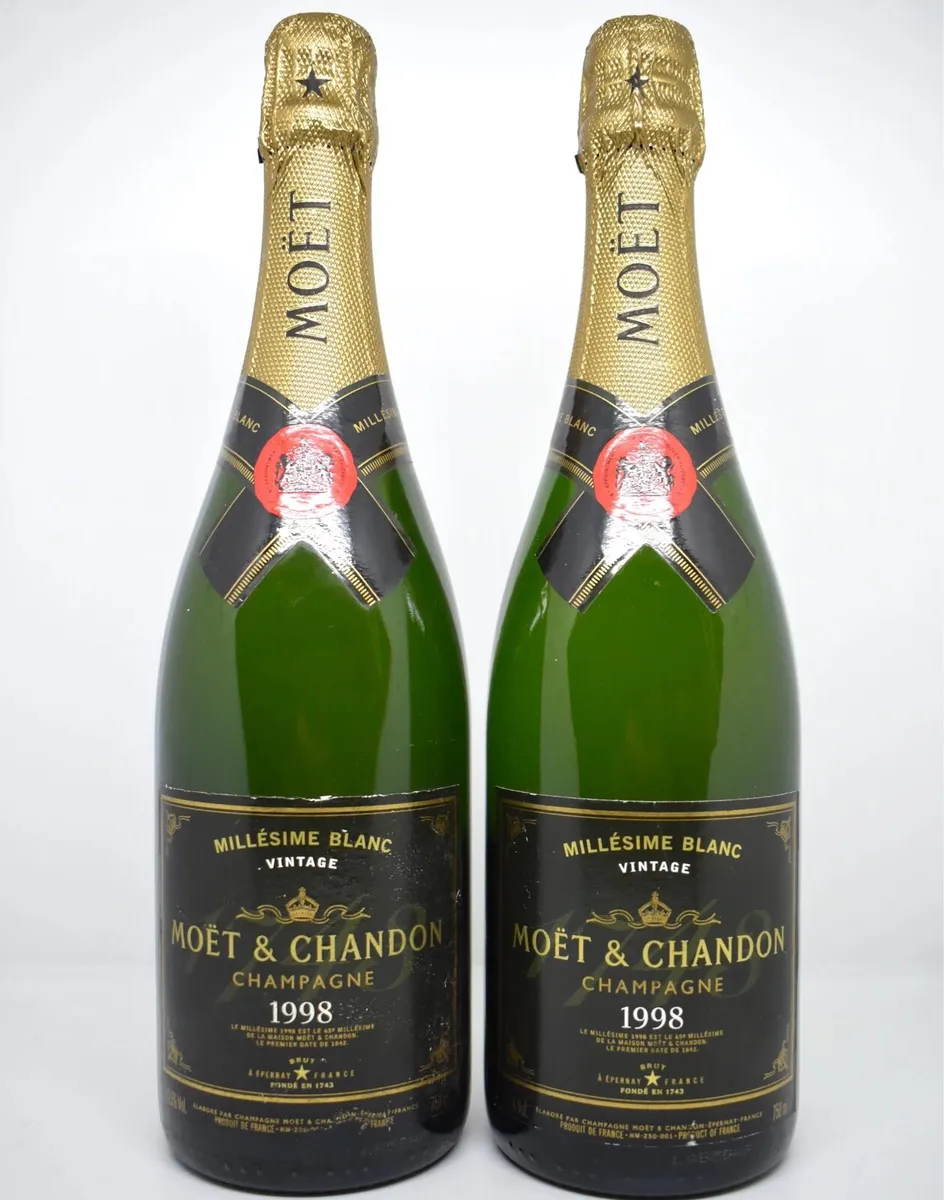 Vintage champagne Cristal 2000 Moet 98,99 - Image 2