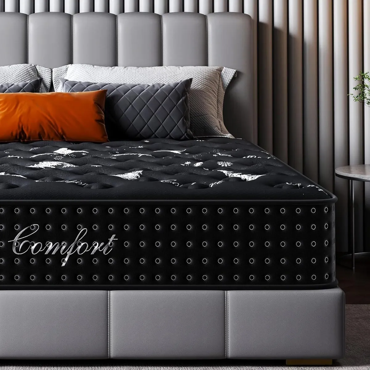Single Mattress 10 Inch Memory Foam Bed 7 Zone - Image 1