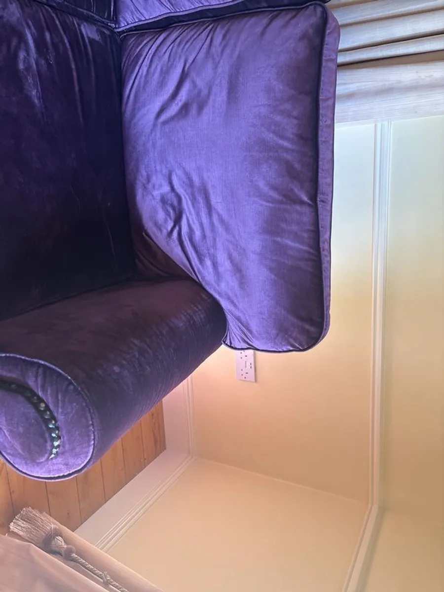 Deep Purple Sofa - Image 3