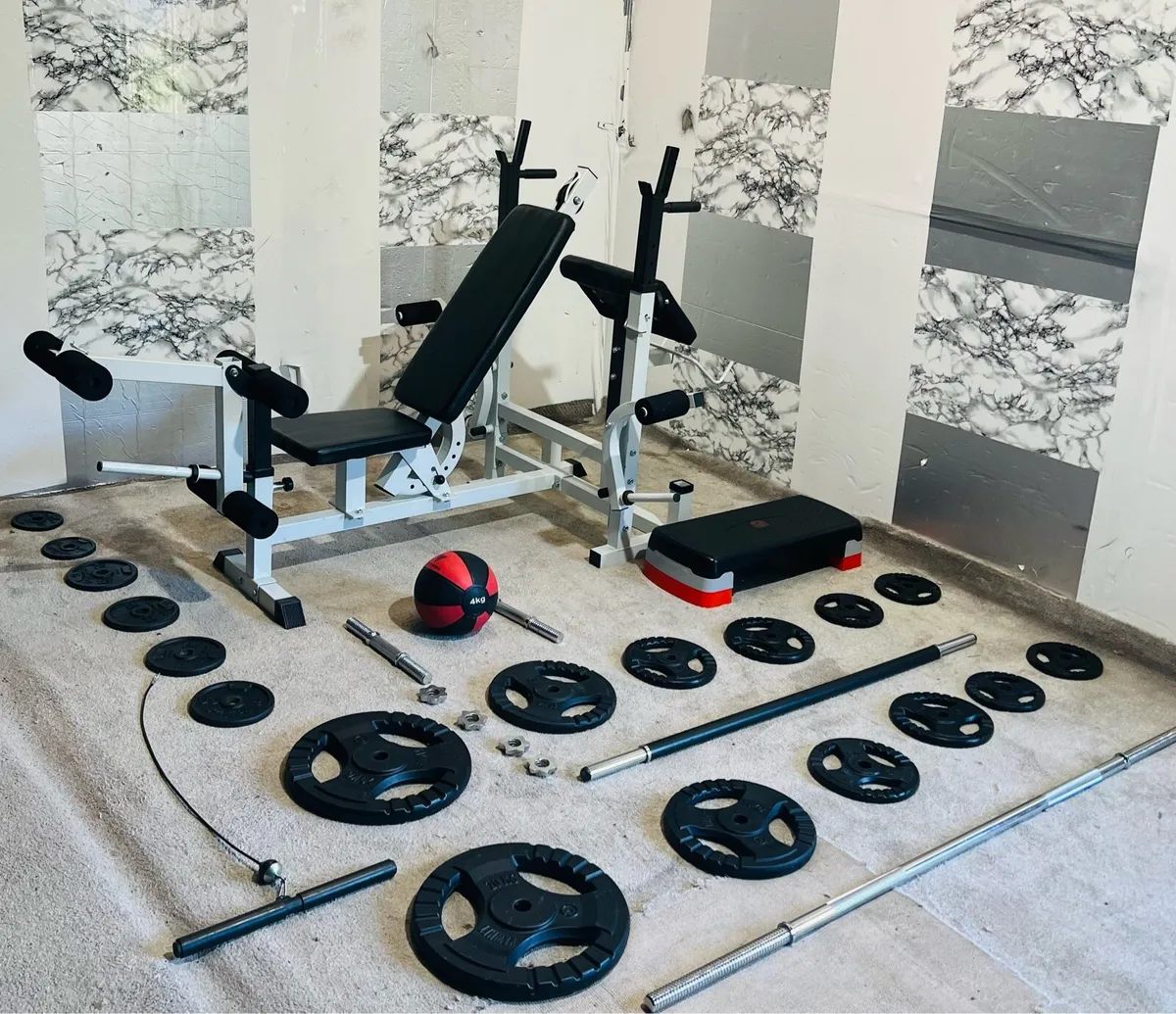 NEW CONDITION LIFE TIME WEIGHTS BENCH BARS ++ - Image 2