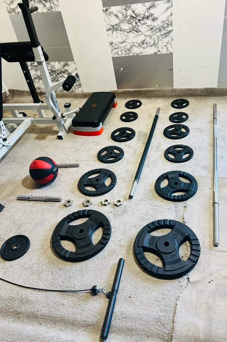 NEW CONDITION LIFE TIME WEIGHTS BENCH BARS ++ - Image 4