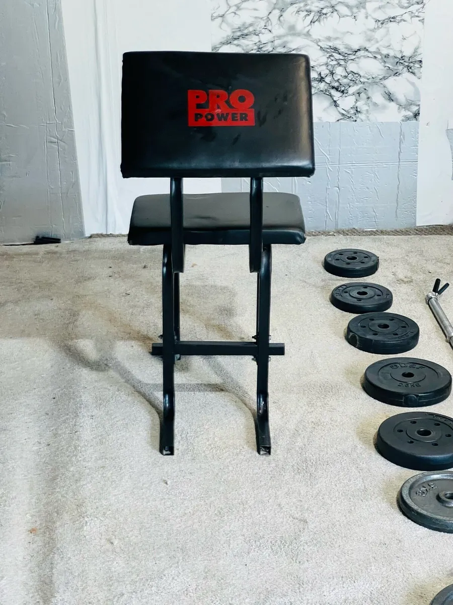 WEIGHT BENCHS WEIGHTS BARBELL DUMBBELLS - Image 2
