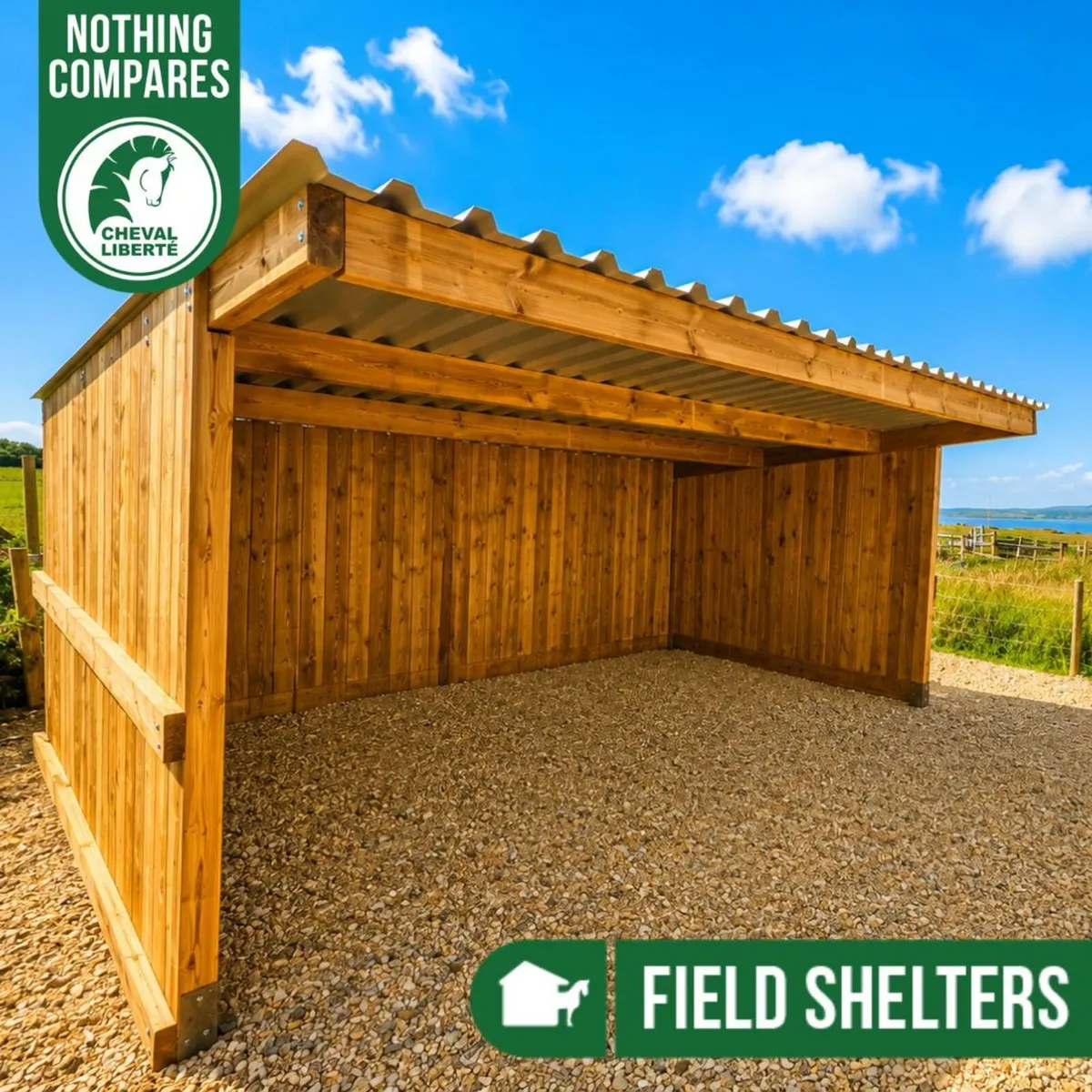 Summer Deal – 3x3 Horse Field Shelter €1, 500 - Image 1