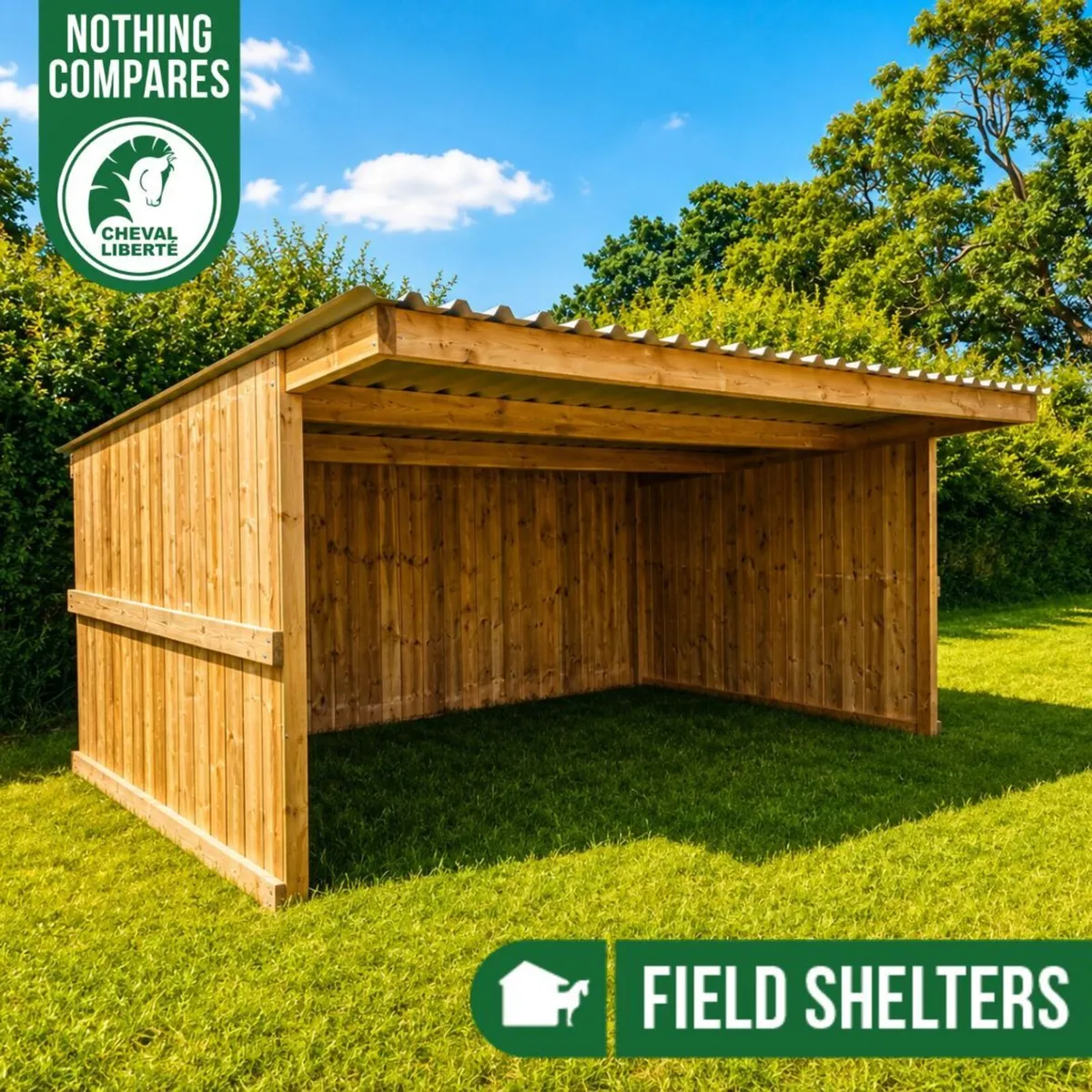Summer Deal – 3x3 Horse Field Shelter €1, 500 - Image 2