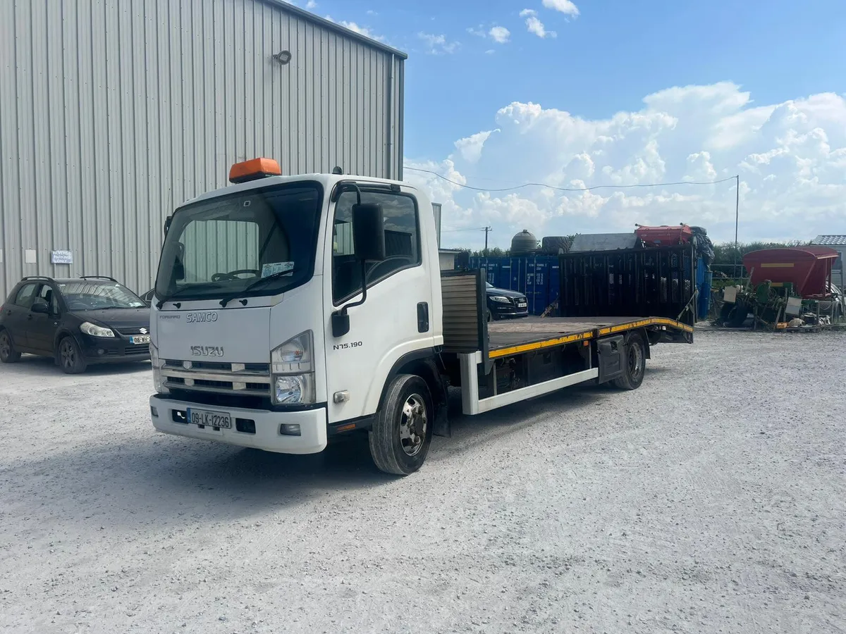 2009 Isuzu Forward Open Lorry - Image 1
