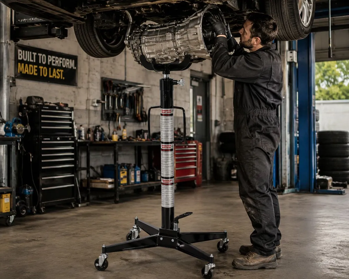 500KG Hydraulic Transmission Jack Heavy Duty Gearb - Image 2