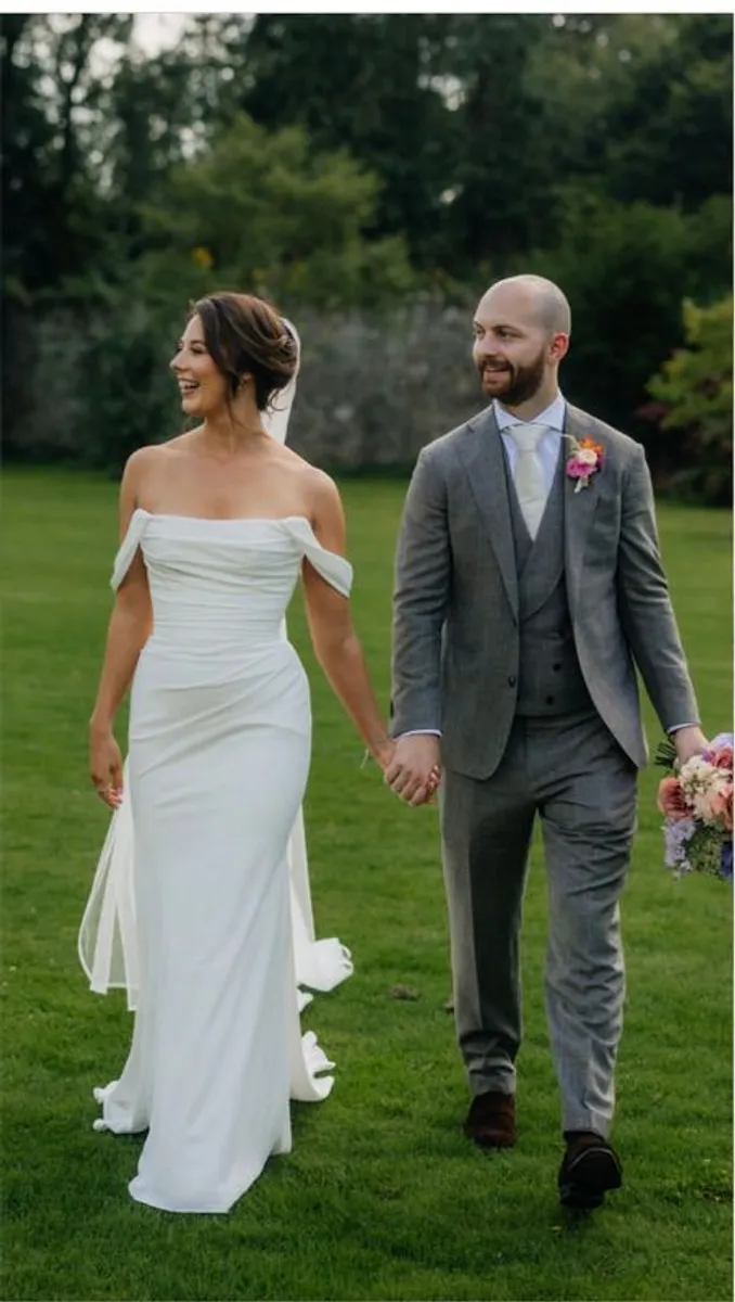 Mikaela Wedding Dress Size 8 - Image 1