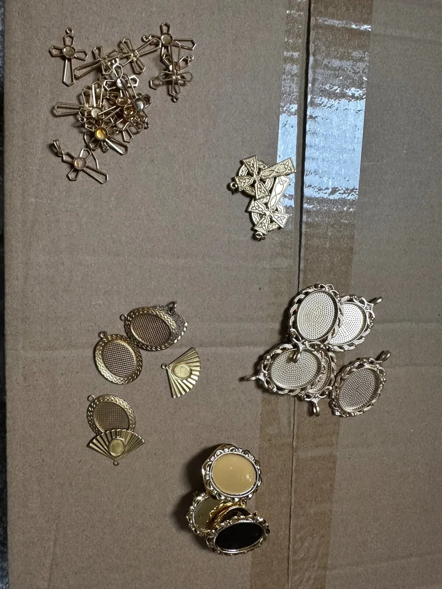 Jewellery settings for stones or resin - Image 2