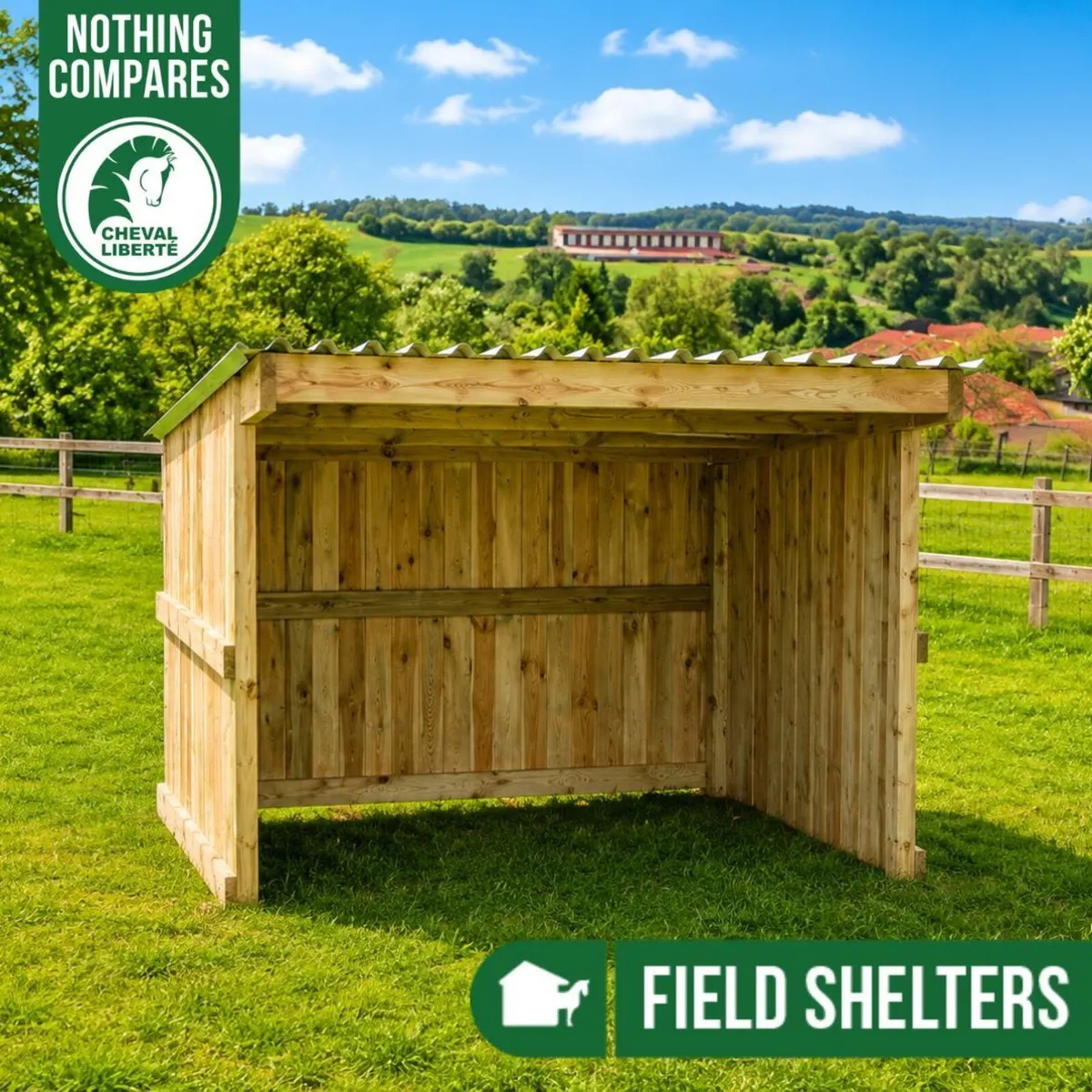 Summer Deal – 3x3 Horse Field Shelter €1,150 - Image 2