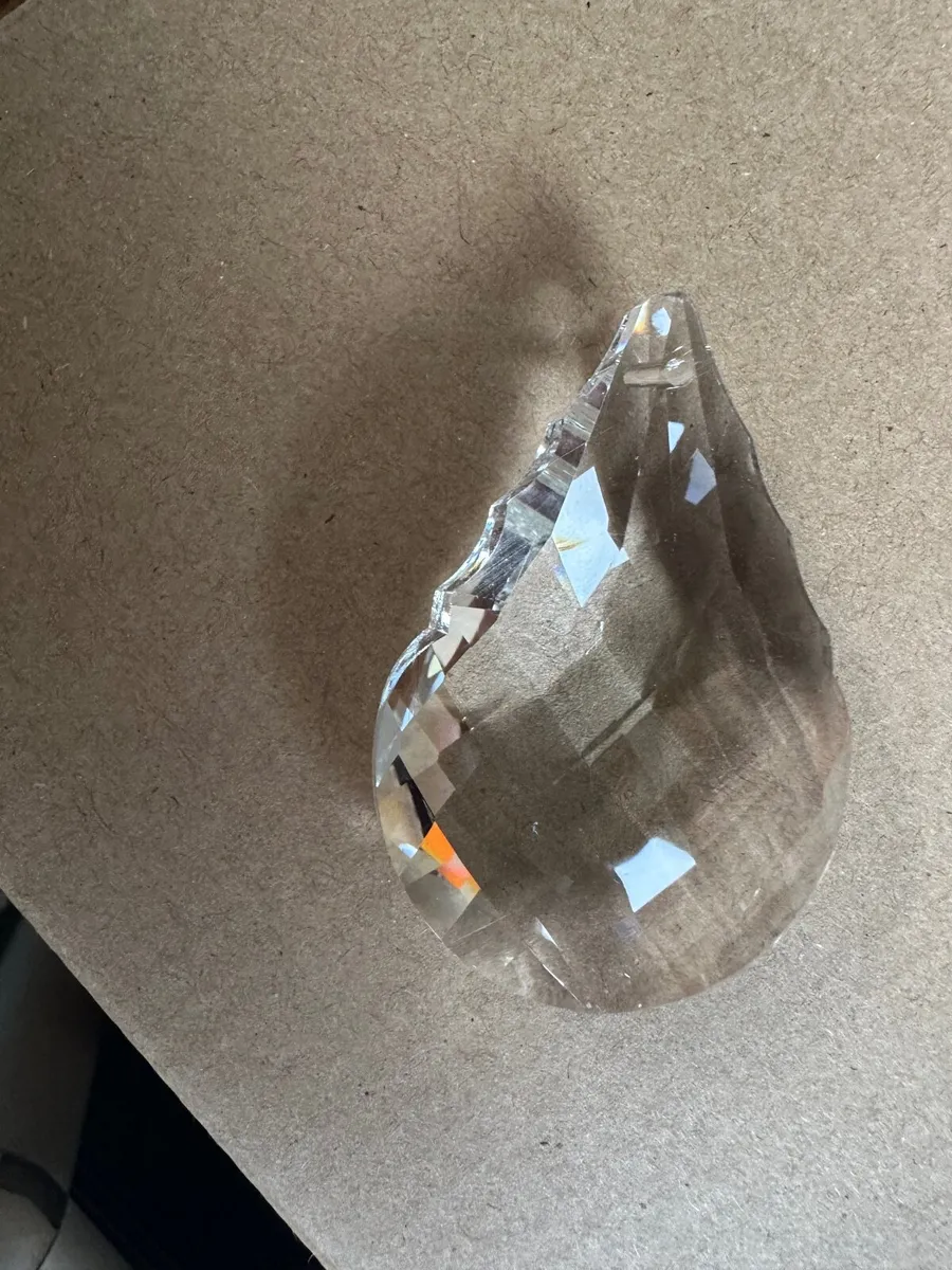 Glass Crystals pear shaped x24 - Image 1