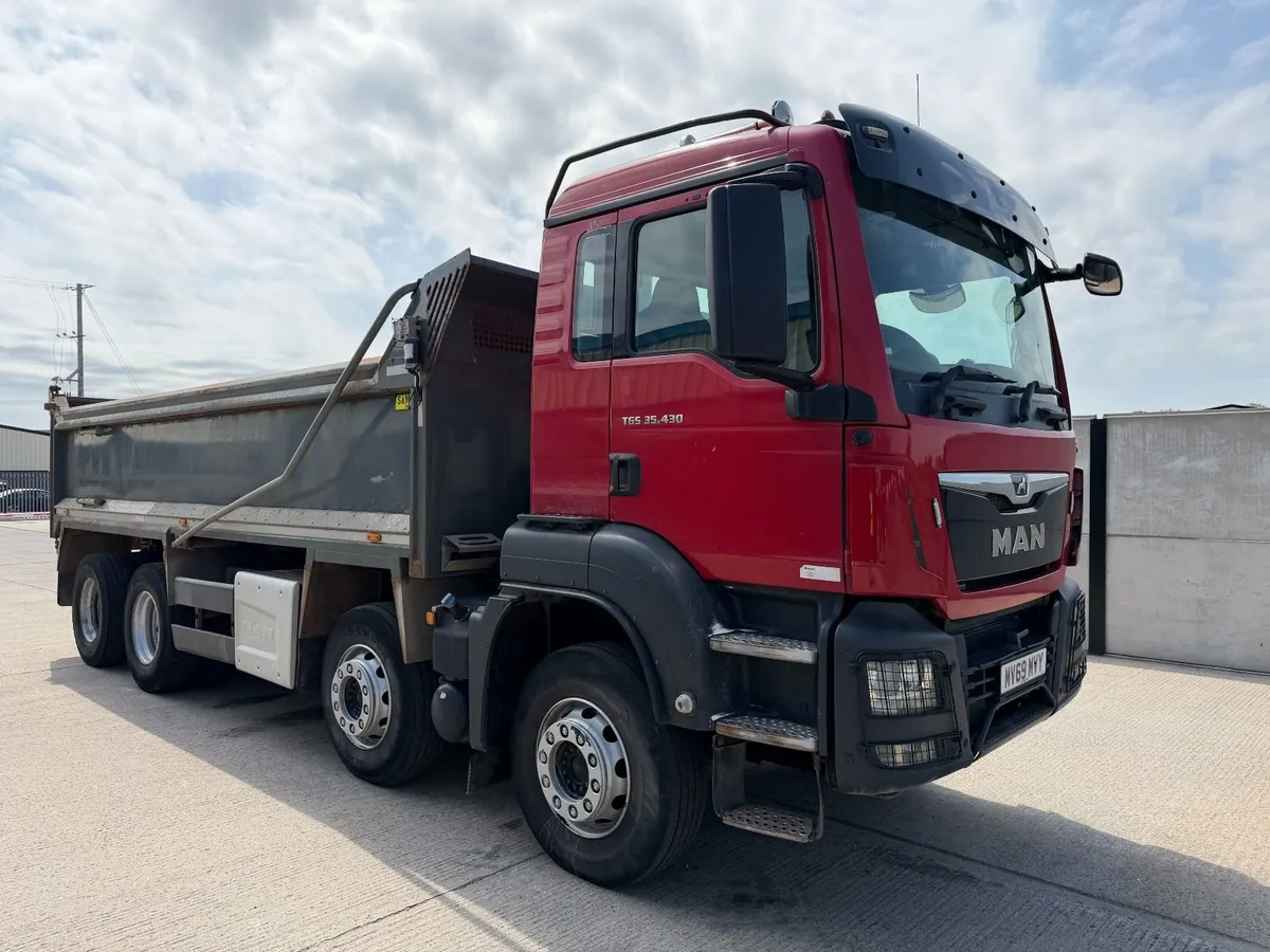 MAN TGS35.430 32 TON 8X4 AUTOMATIC TIPPER - Image 1