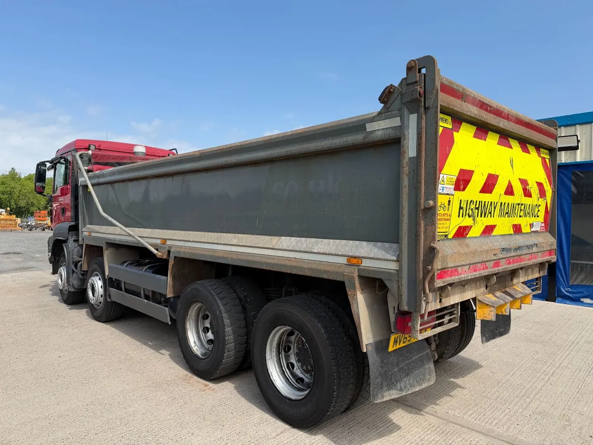 MAN TGS35.430 32 TON 8X4 AUTOMATIC TIPPER - Image 4