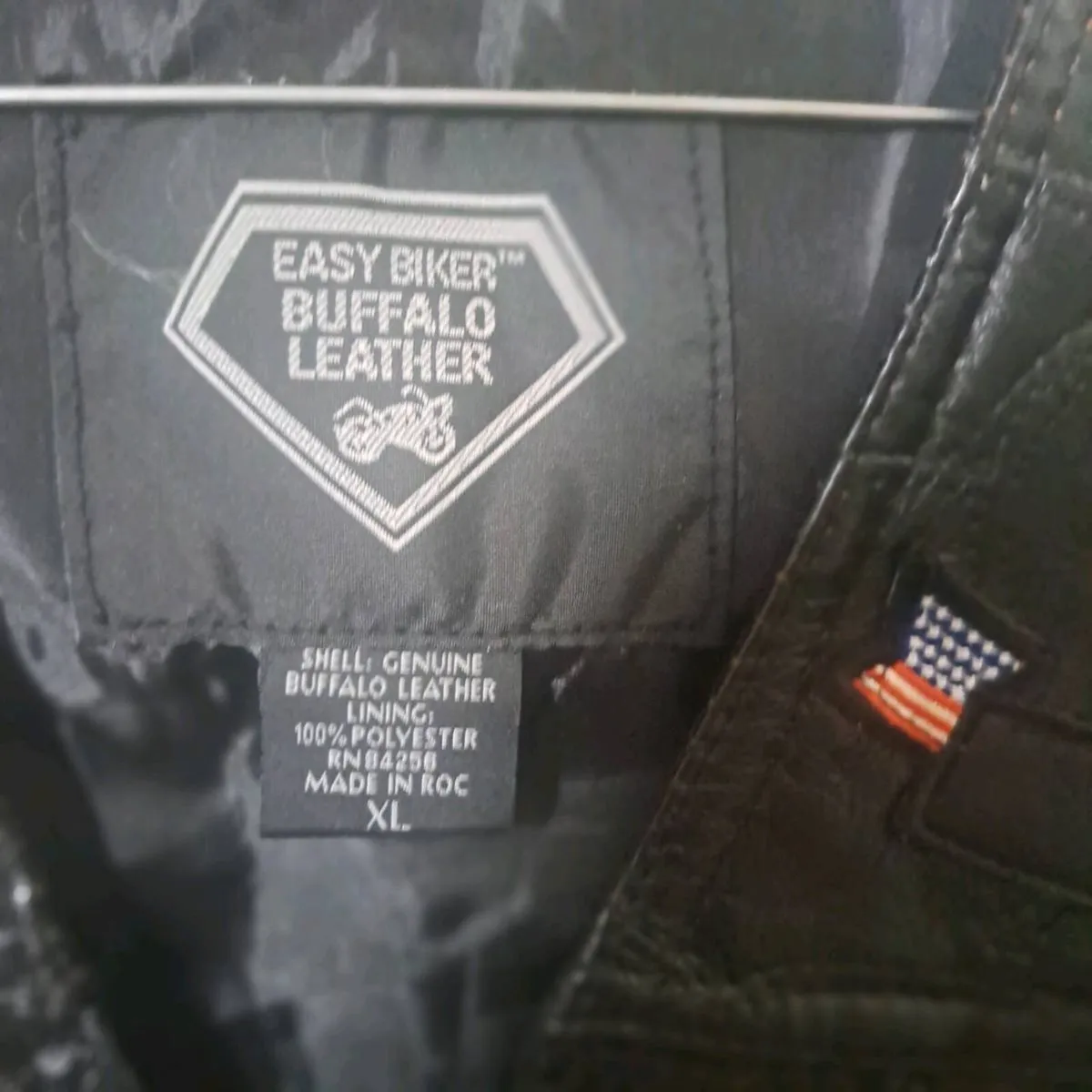Easy Biker Buffalo Leather Waste jacket - Image 2
