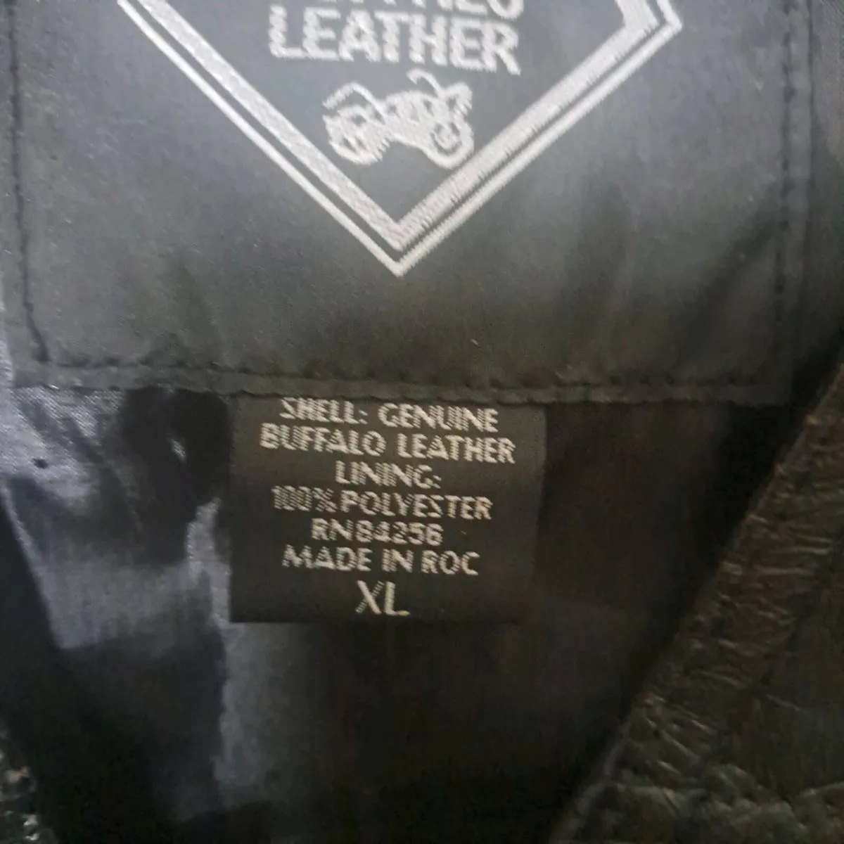 Easy Biker Buffalo Leather Waste jacket - Image 3