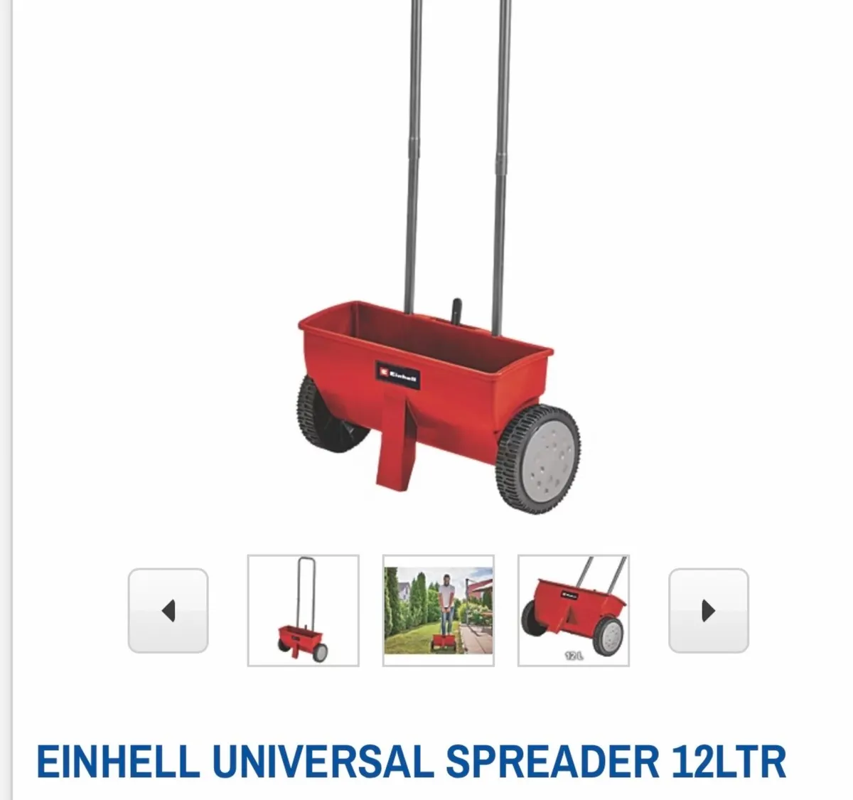 Lawn Grass Seed Feed & Fertiliser Spreader - Image 2