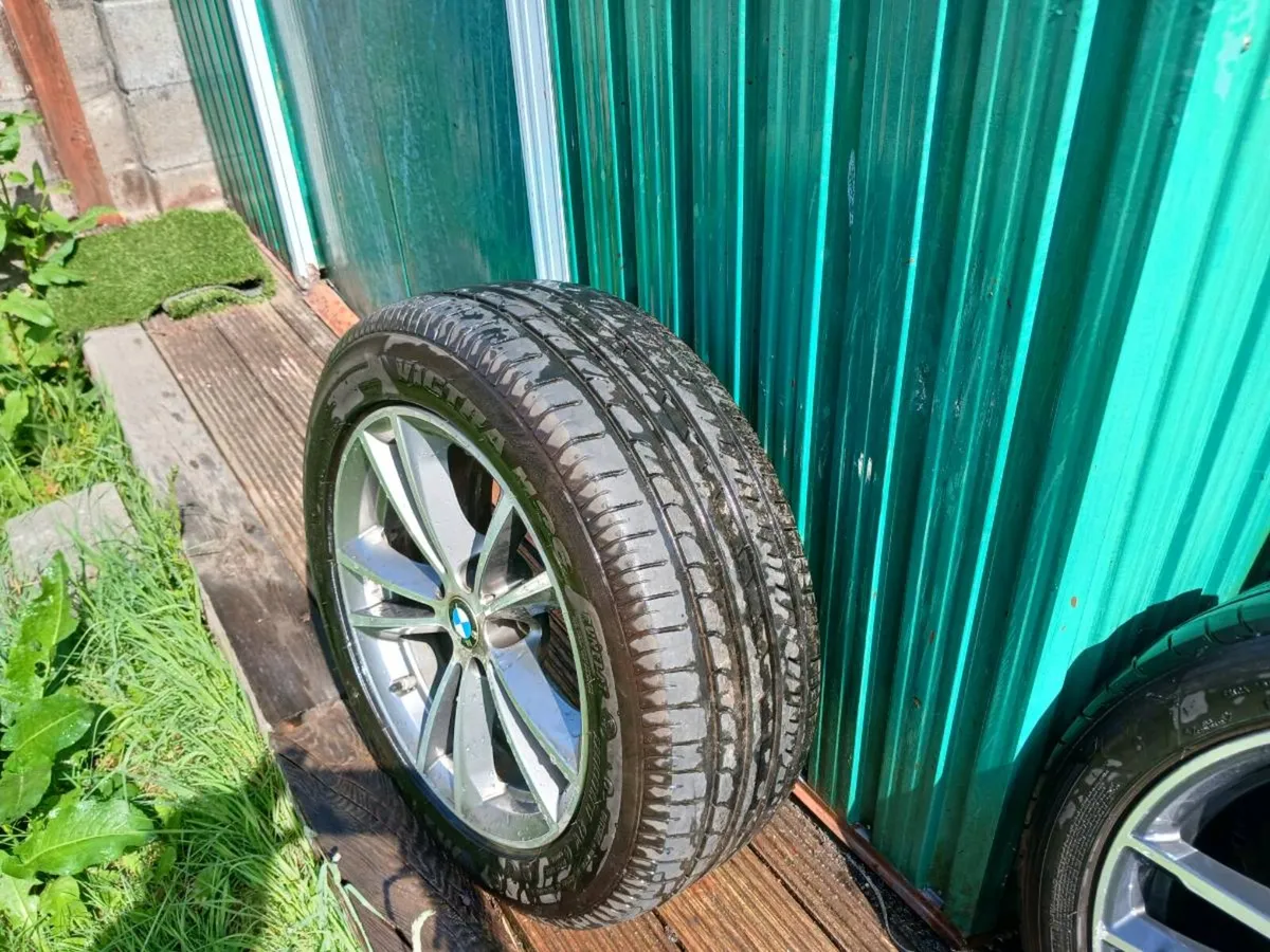 Modern Sets off Alloys all Good Cond wheels and Ty - Image 4