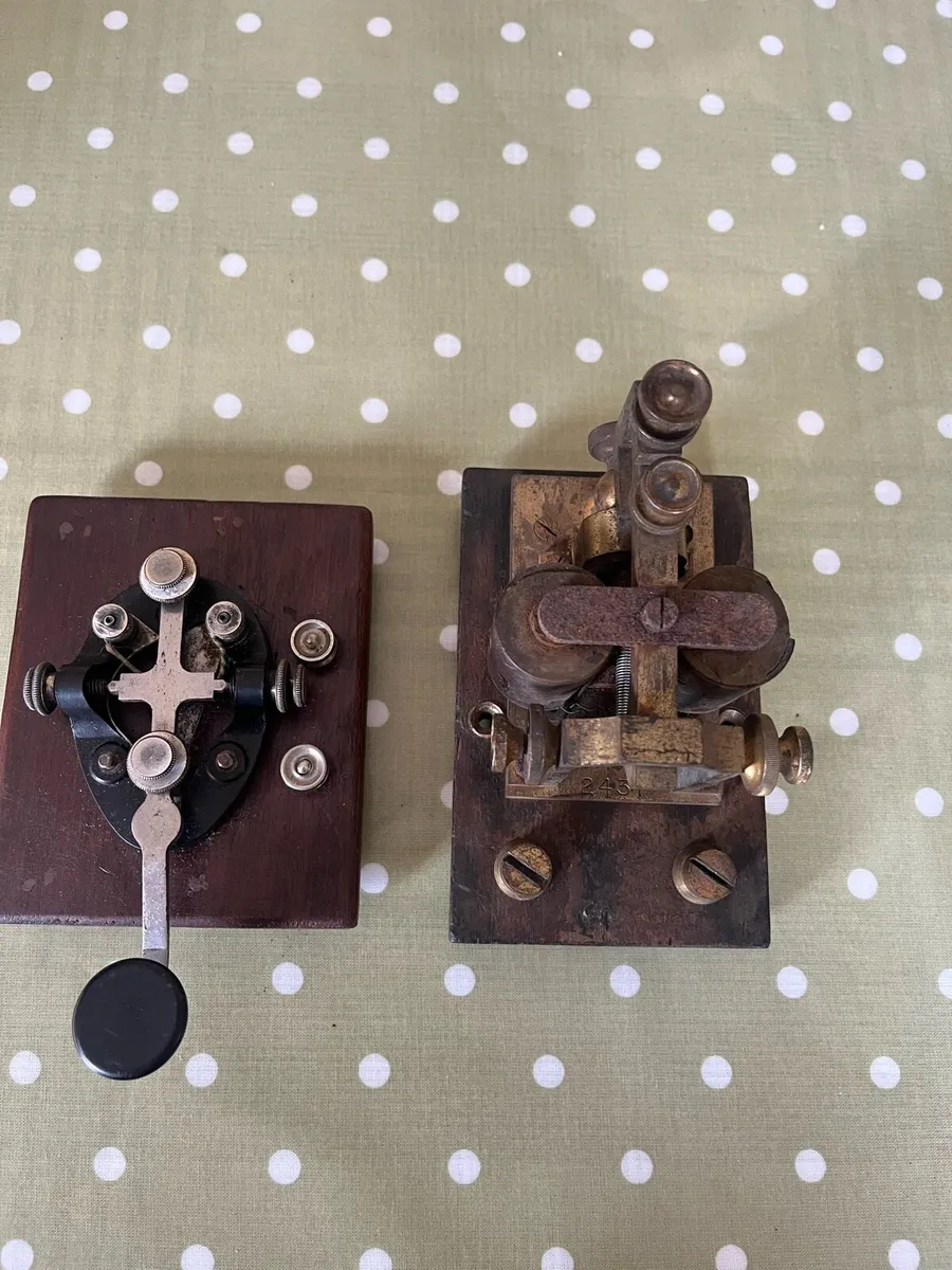 Antique GPO Morse Sounder and Key - Image 1