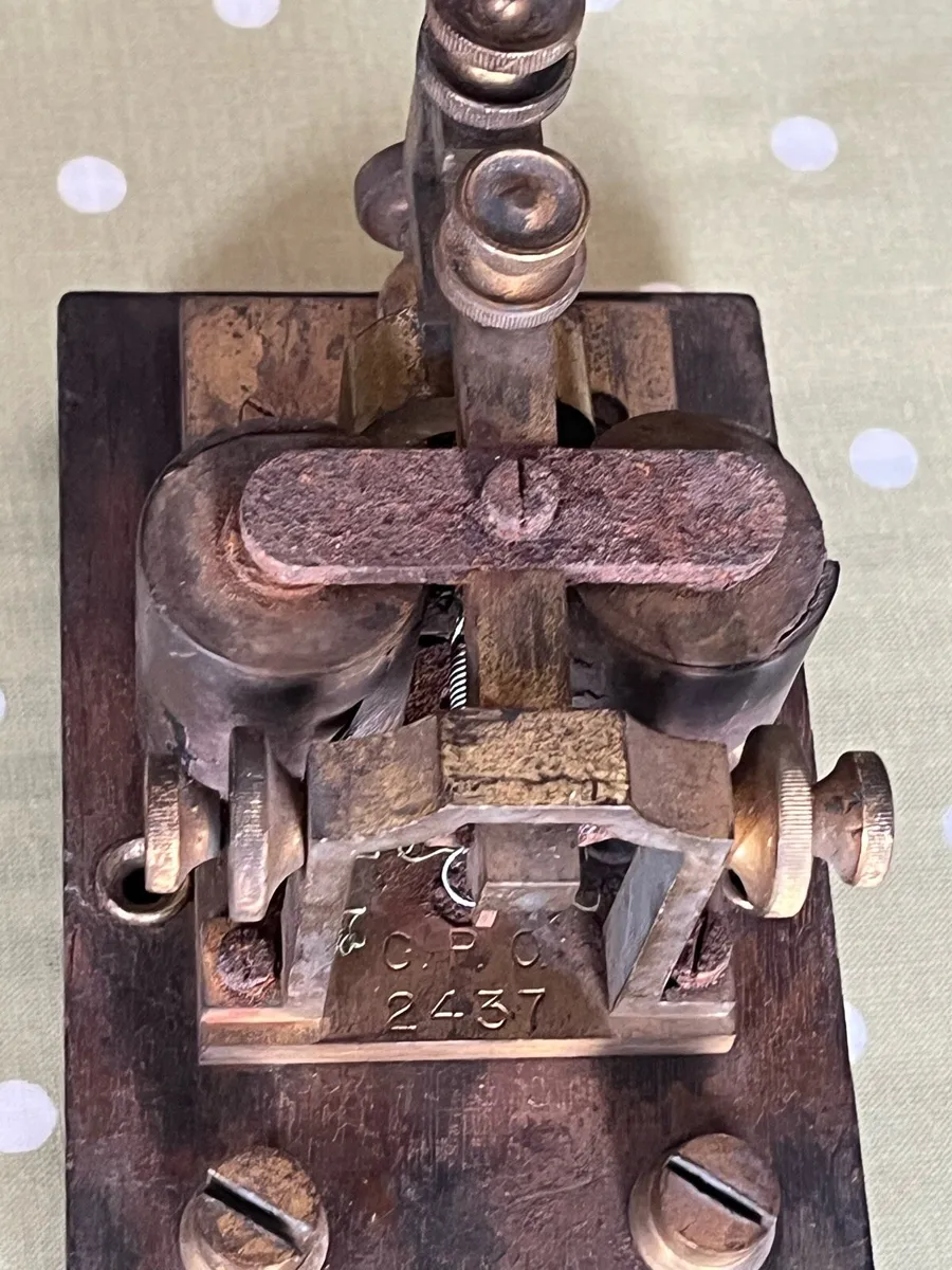 Antique GPO Morse Sounder and Key - Image 4