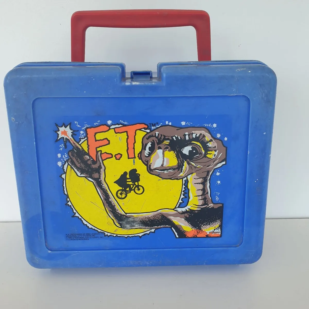 ET lunchbox 1981 Bluebird NO flask - Image 1