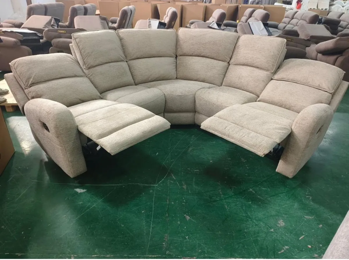 New Beige Paris Corner Sofa FREE DELIVERY - Image 2
