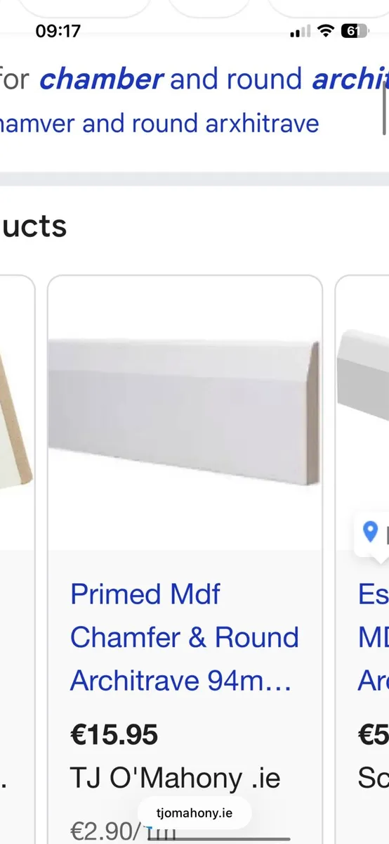 Primed architrave / skirting 94mm (3.7 inch) - Image 3