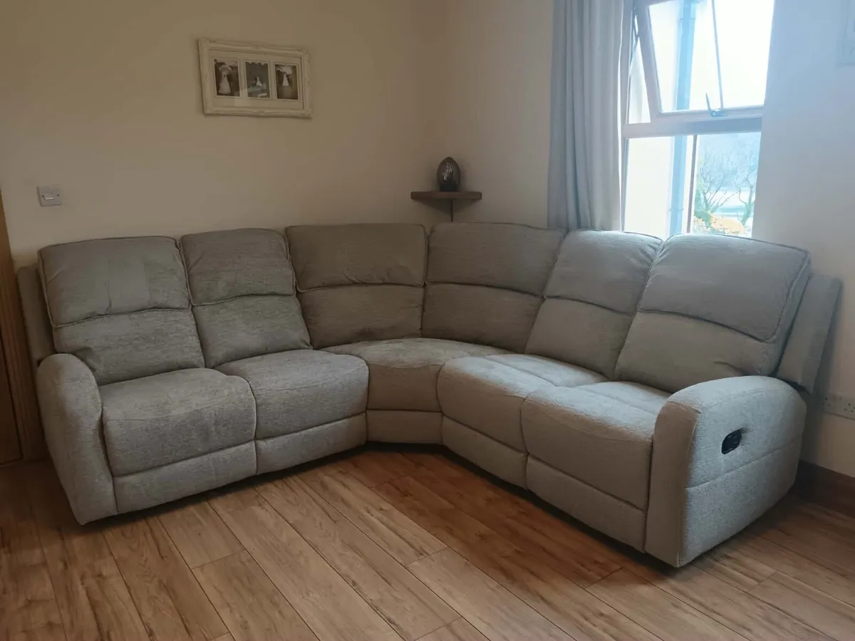 New Grey or Beige Paris Recliner Sofa - Image 3