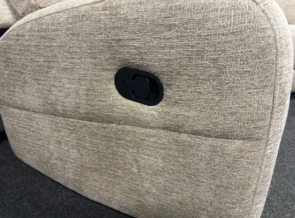 New Grey or Beige Paris Recliner Sofa - Image 4