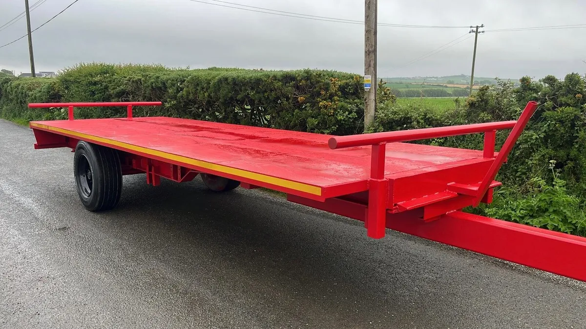 24ft bale trailer - Image 2