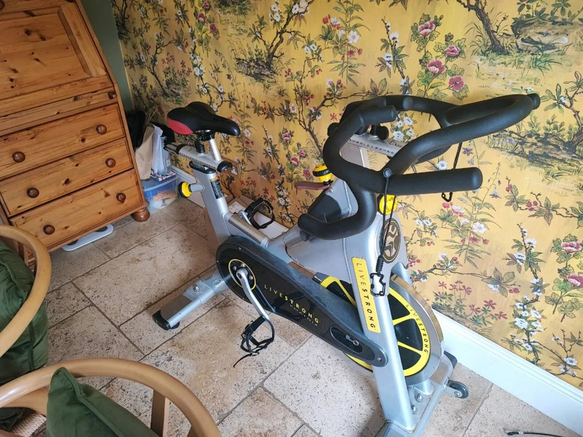 Livestrong spin/exercise bike - Image 1
