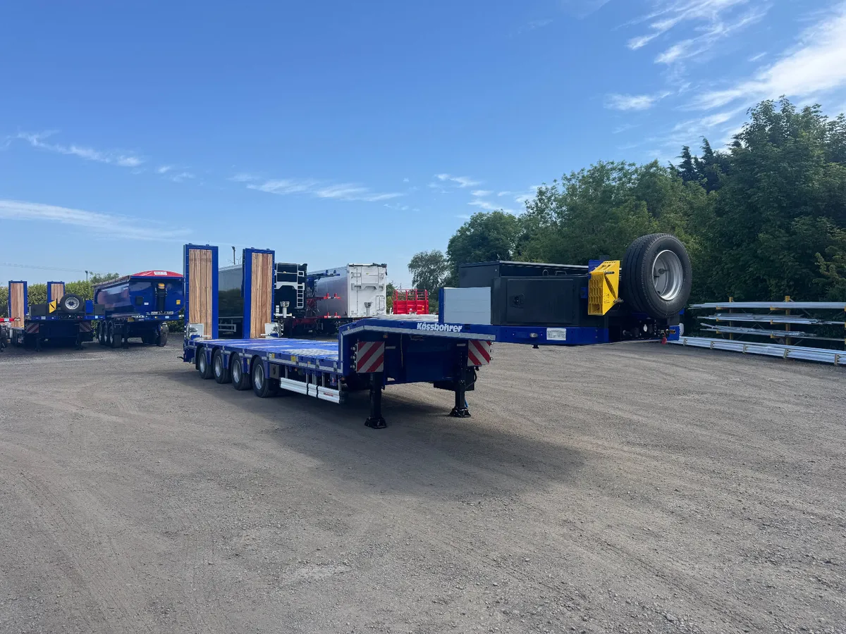 2026 Kassbohrer 4 Axle Extendable Low Loader - Image 1