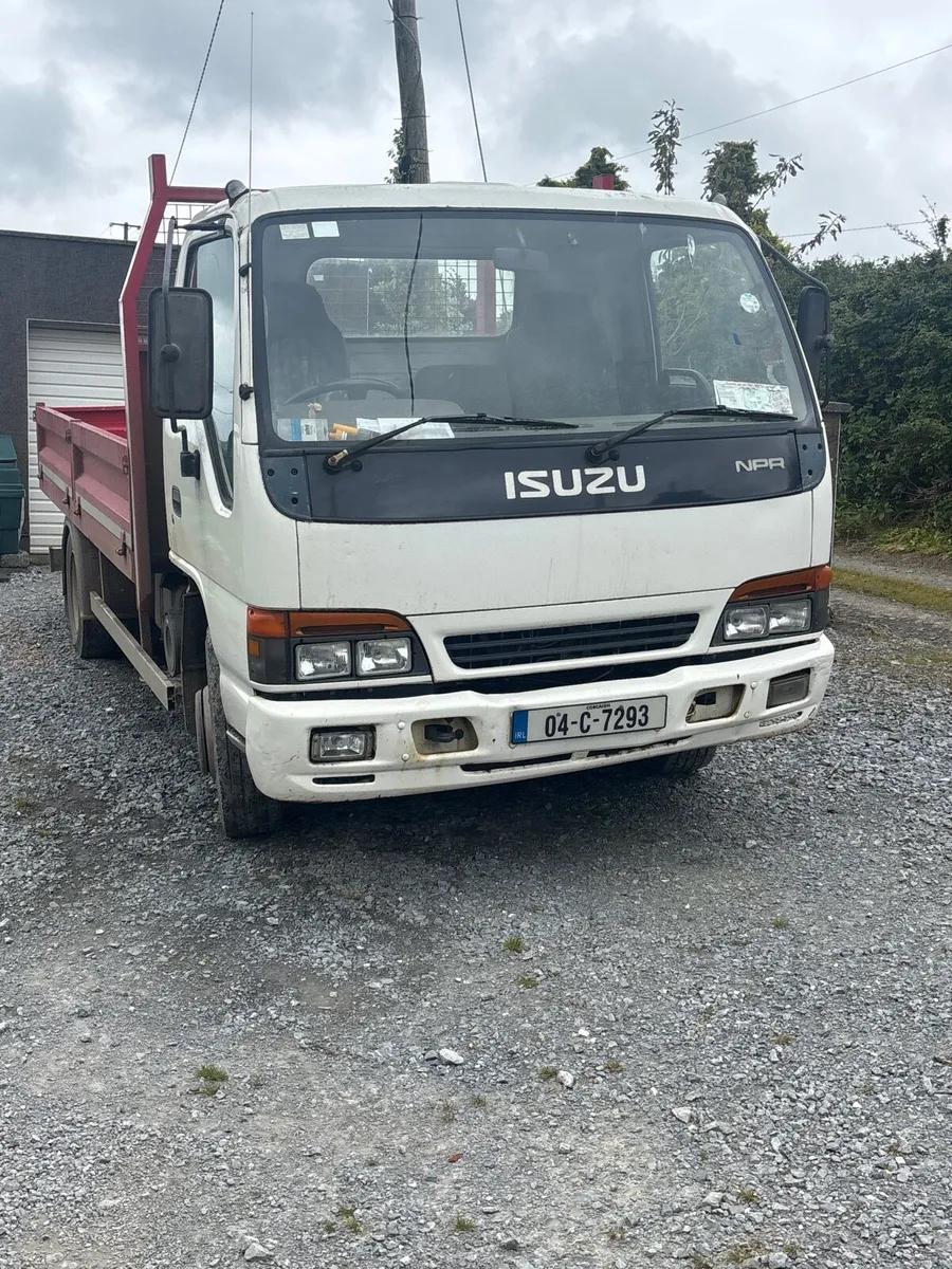 Isuzu NPR  white - Image 1