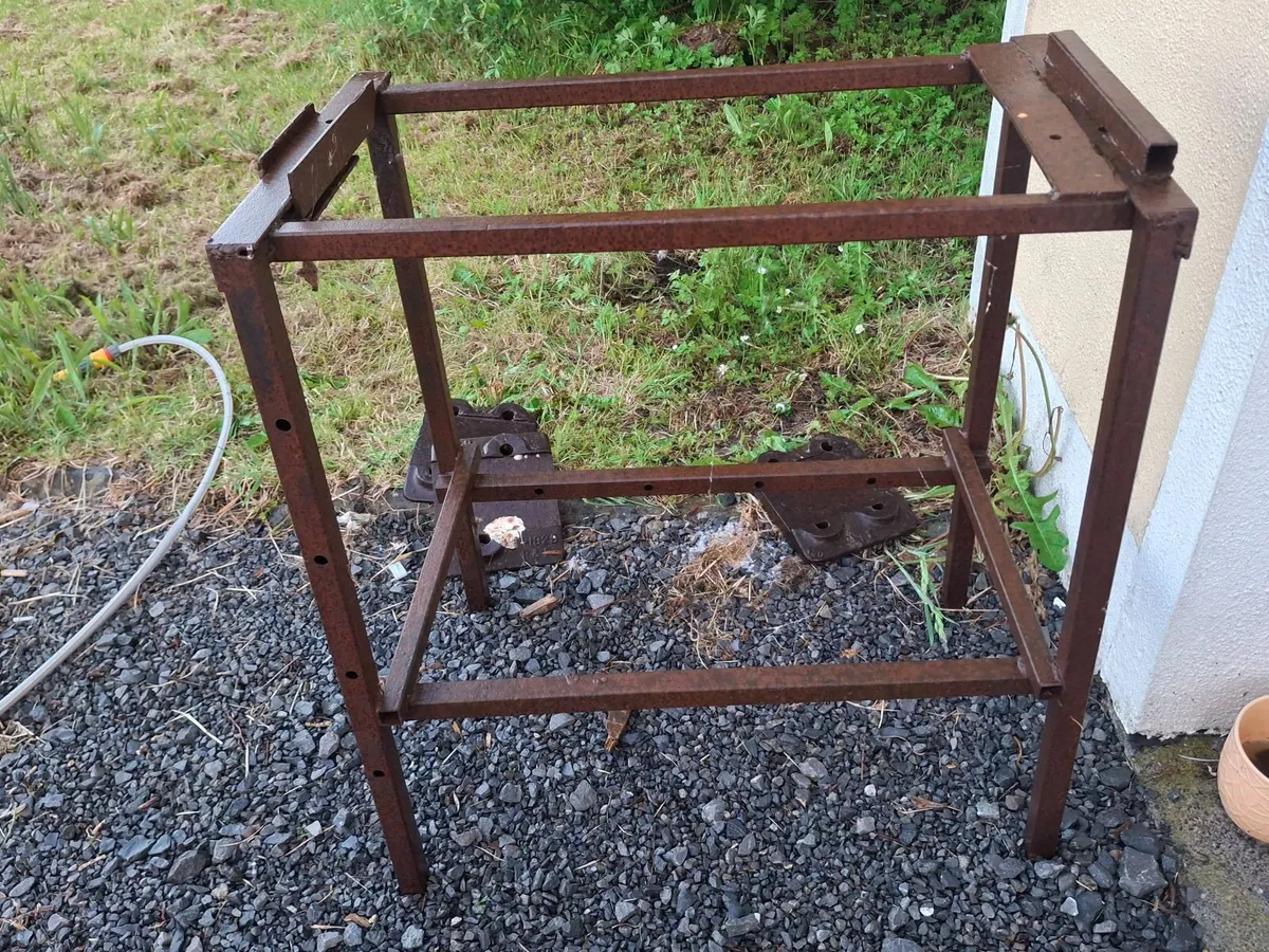 Heavy-Duty Solid Steel Stand – Multipurpose... - Image 1
