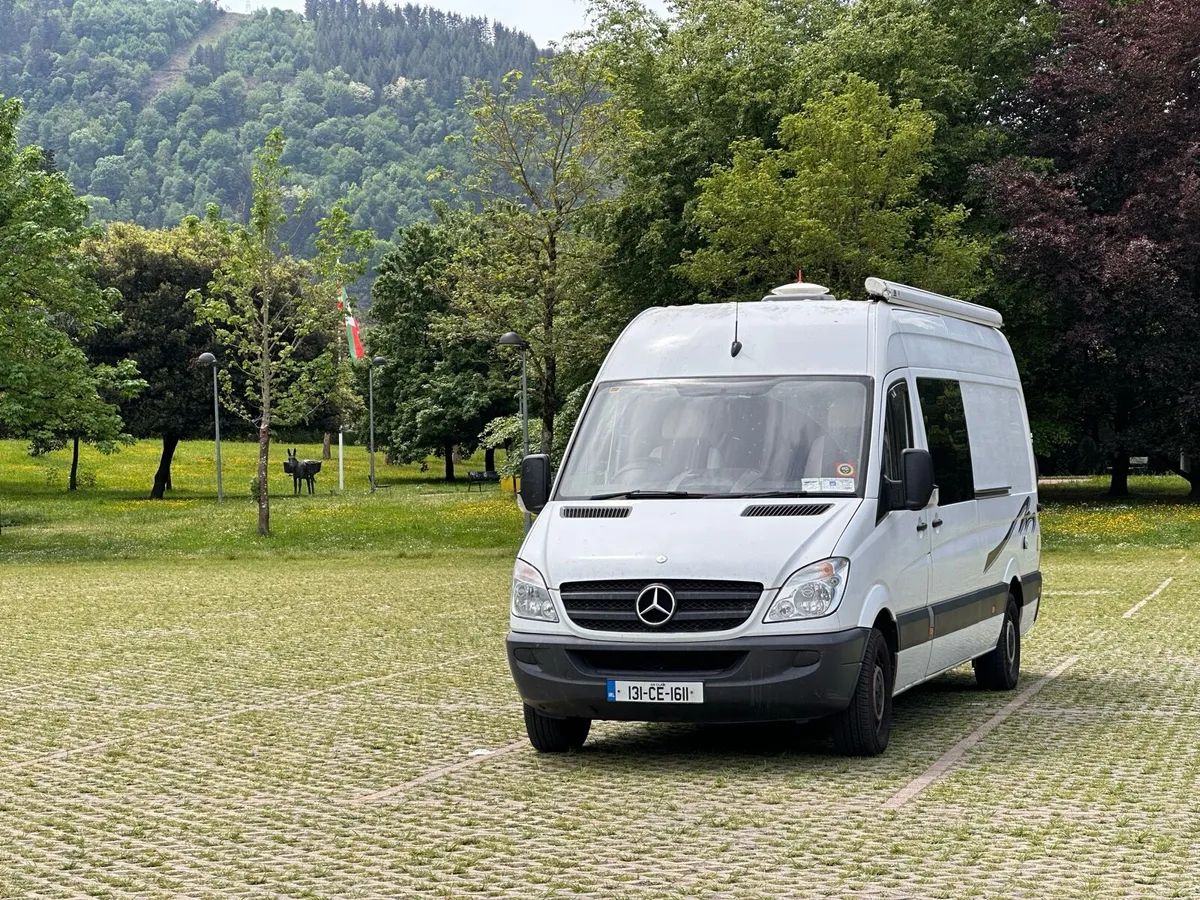 LWB Mercedes Sprinter campervan - Image 1