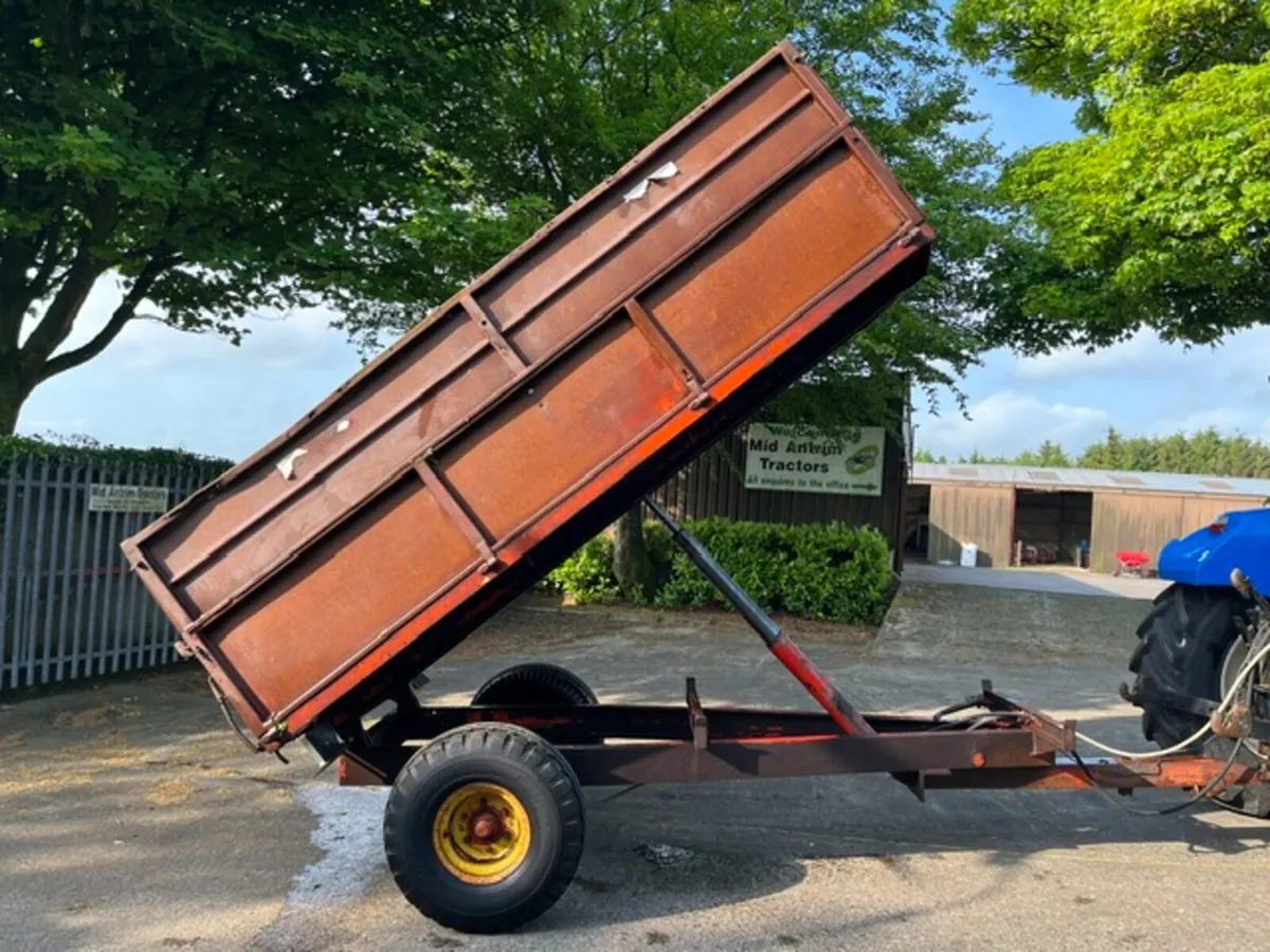 Marshall 12x7 Dropside Tipping Trailer - Image 1
