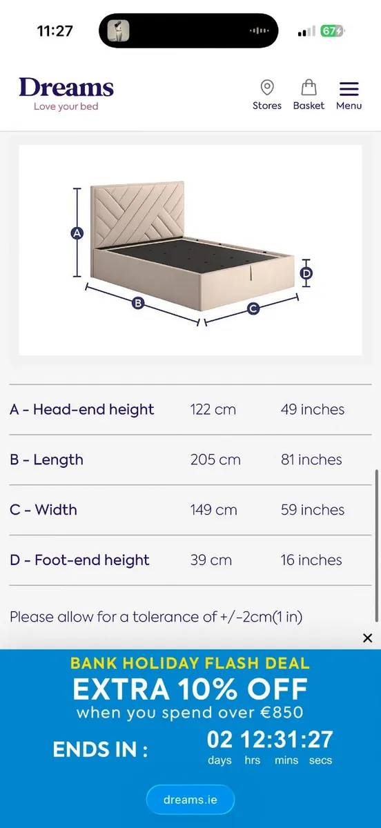 Bed - Image 1
