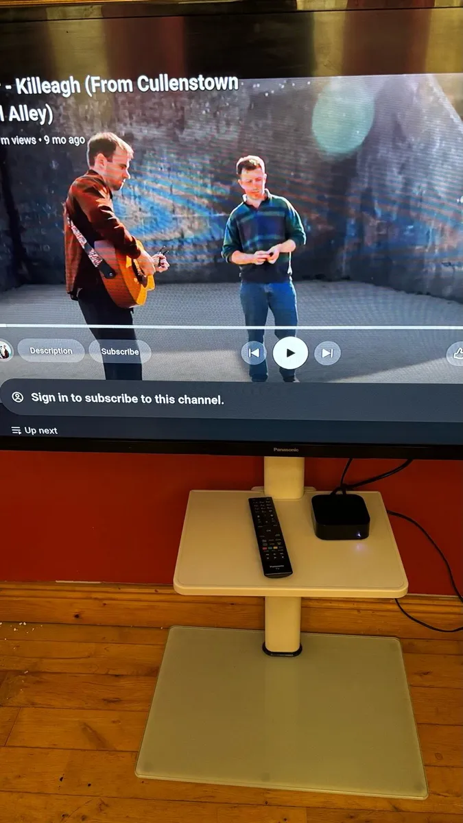 50” Panasonic TV and Apple TV box - Image 3
