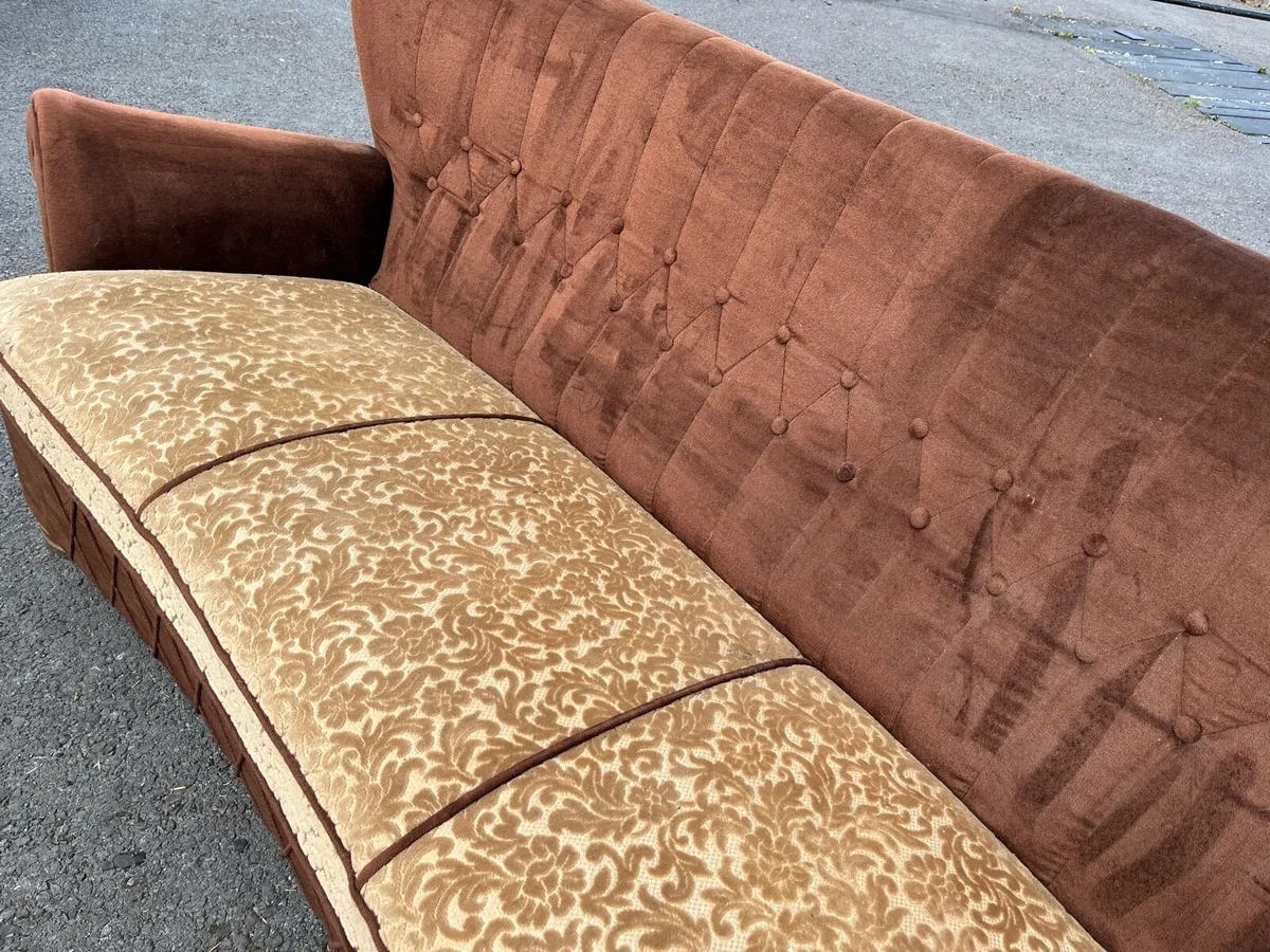Unique Vintage Couch - Image 4