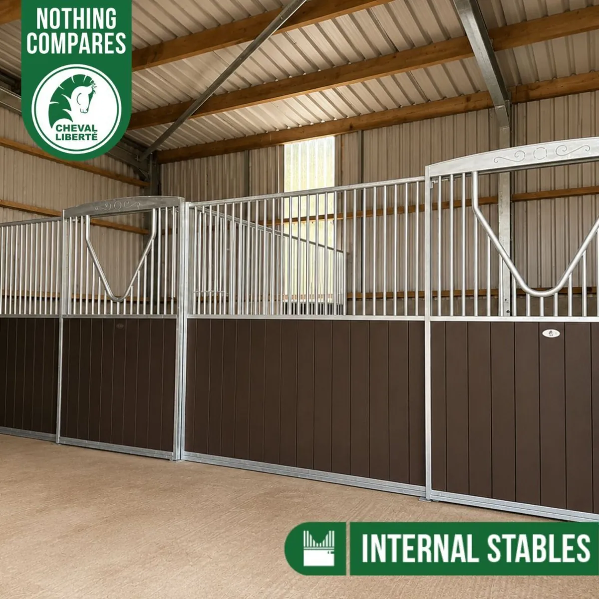 12 x 12ft Stable Plastic Bundle For 2 Stables! - Image 2