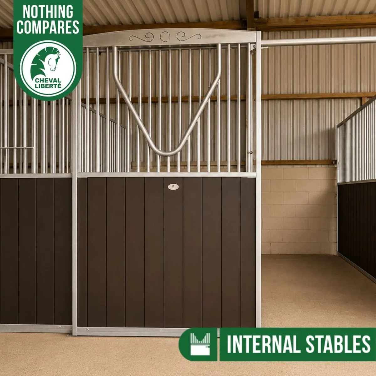 12 x 12ft Stable Plastic Bundle For 2 Stables! - Image 3