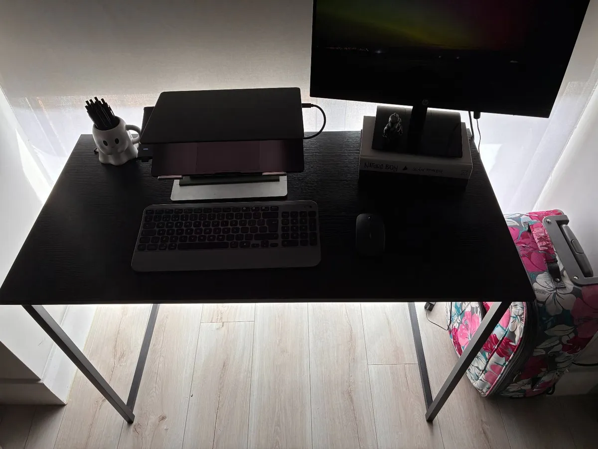 Office Desk (Black) - Image 1