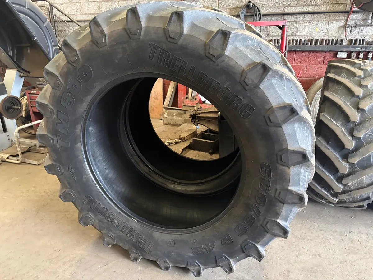 Trelleborg 650/65r42 & 540/65r30 - Image 1