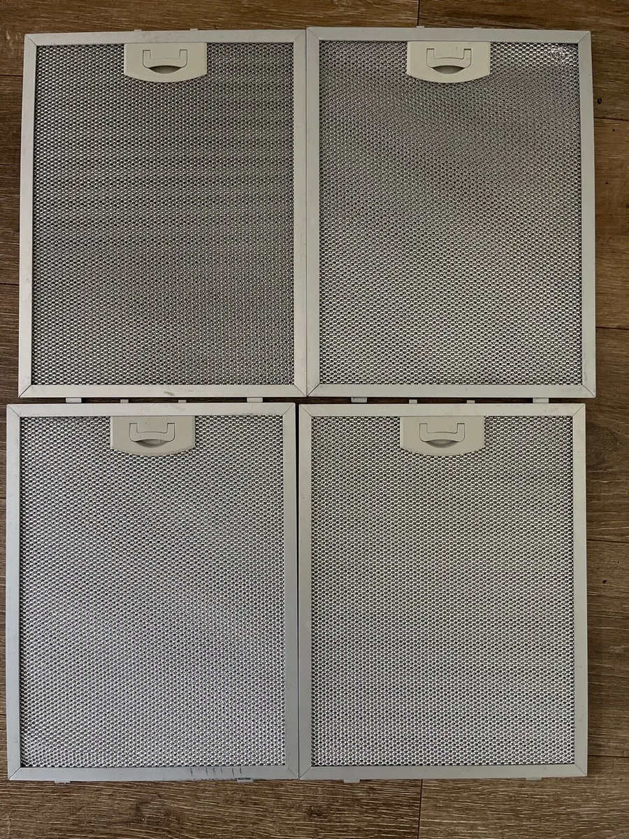 Four Cooker Hood Metal Mesh Grease Filters - Image 2