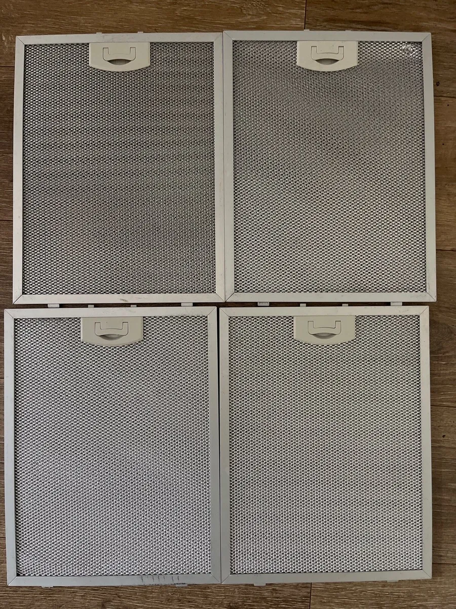 Four Cooker Hood Metal Mesh Grease Filters - Image 1