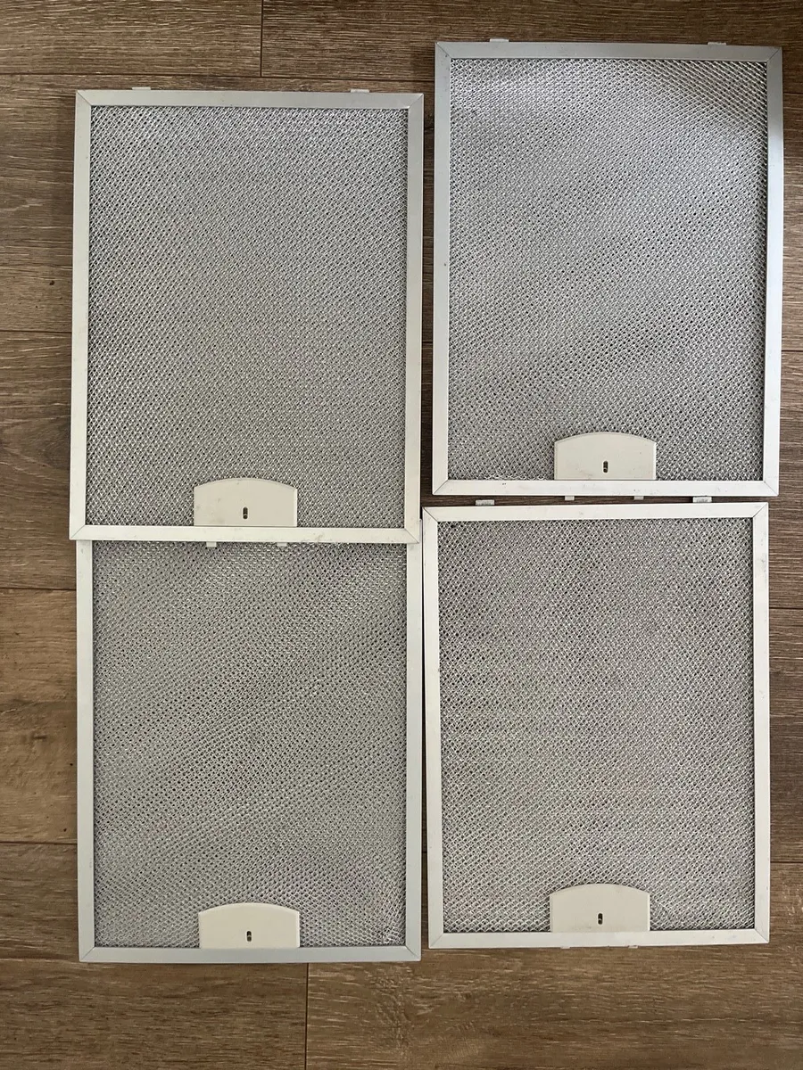 Four Cooker Hood Metal Mesh Grease Filters - Image 3