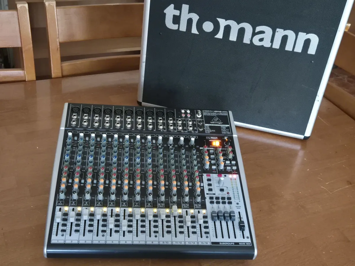 Behringer Xenyx X2442USB Mixer with Case - Image 1