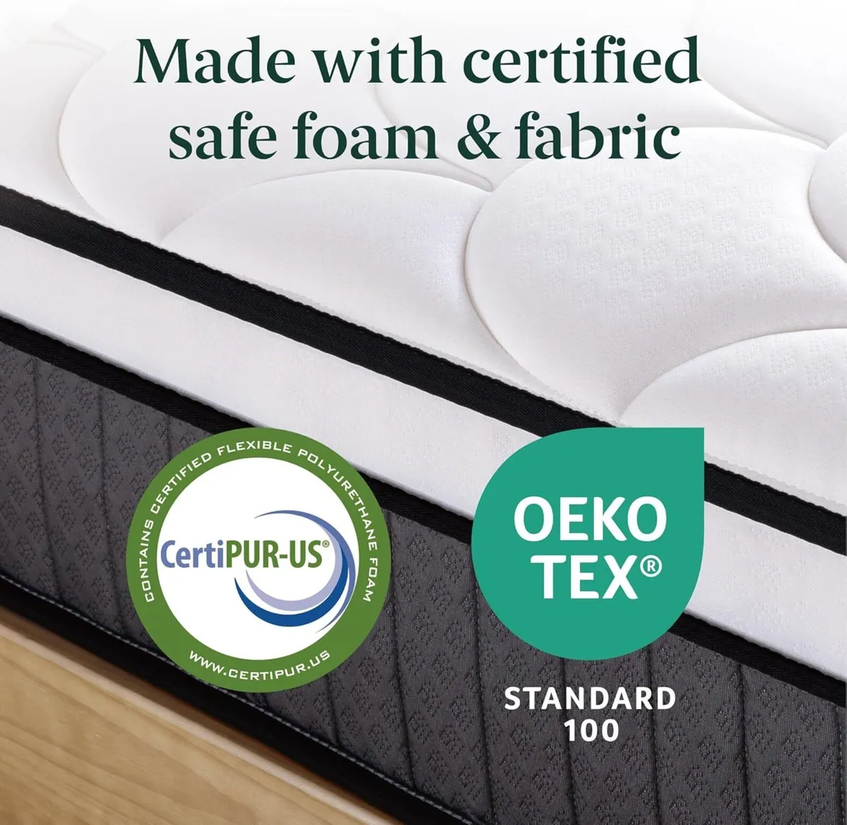 3ft Single Mattress Memory Foam Pocket Spring - - Image 4