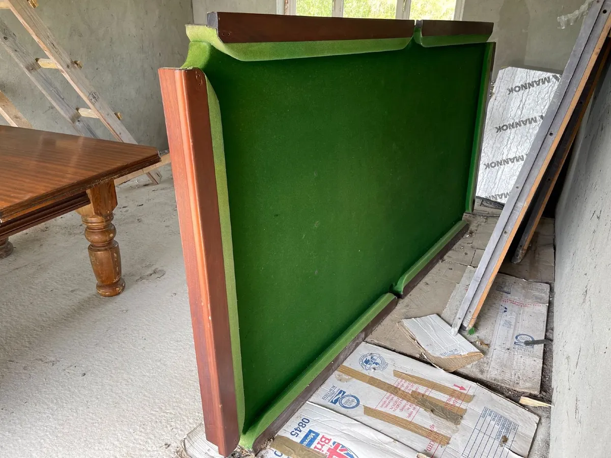 Dining Table Maghogany - Snooker/Pool - Image 2