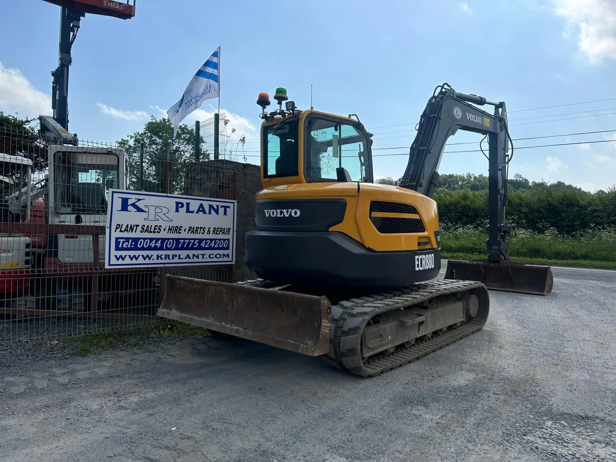 Year 2021 Volvo ECR88D Pro - Image 3