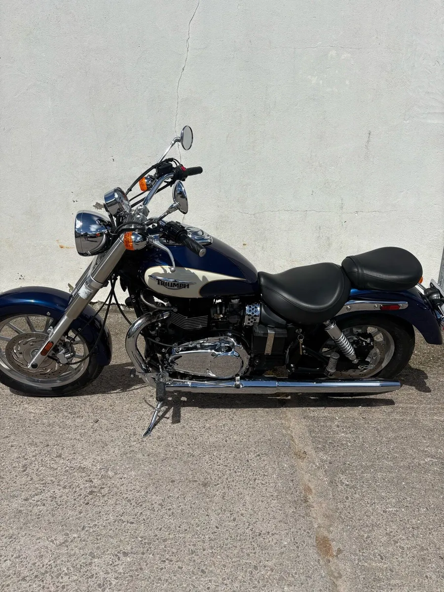 Triumph Bonneville America 1700 miles from new - Image 2